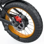 Електрофетбайк Coswheel GT20 PRO чорного кольору — двомоторний електровелосипед FATBIKE 2000W