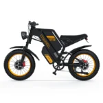 Електрофетбайк Coswheel GT20 PRO чорного кольору — двомоторний електровелосипед FATBIKE 2000W