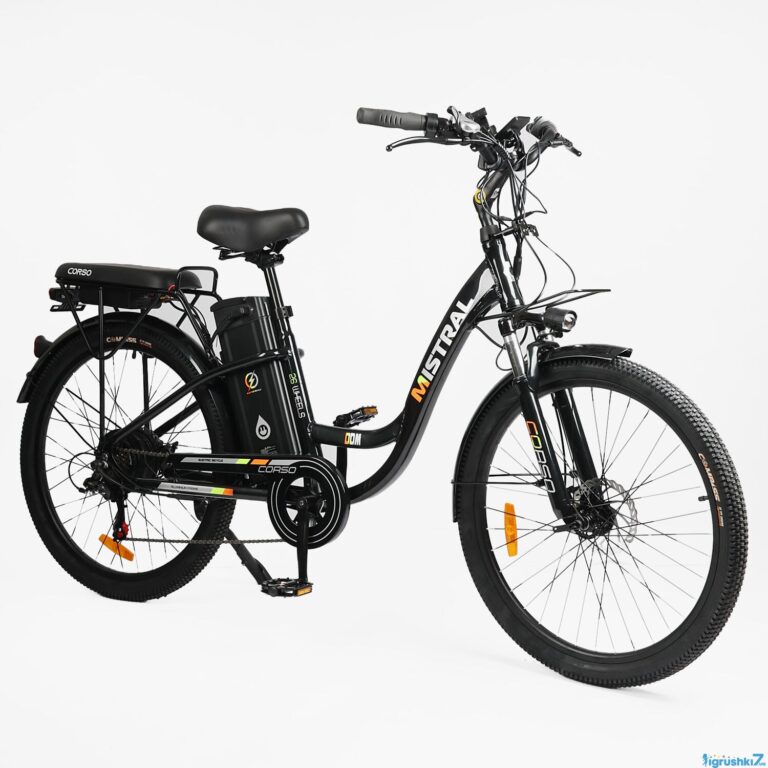 Електровелосипед Corso Mistral 26 дюймів з алюмінієвою рамою