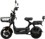 Електричний мопед Corso Raven 800W вигляд збоку