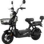 Електричний мопед Corso Raven 800W вигляд збоку