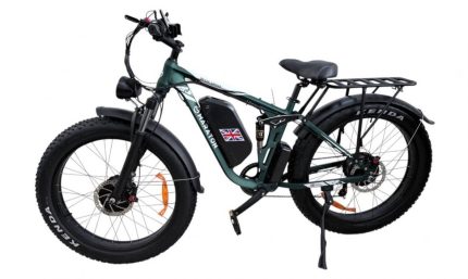 Електровелосипед Maraton Spider 26 2×1500W вигляд збоку