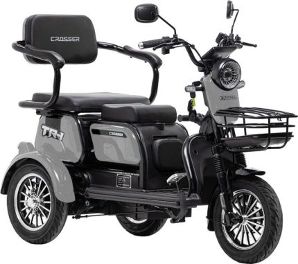 Двомісний електричний трицикл Crosser TR-1 PRO